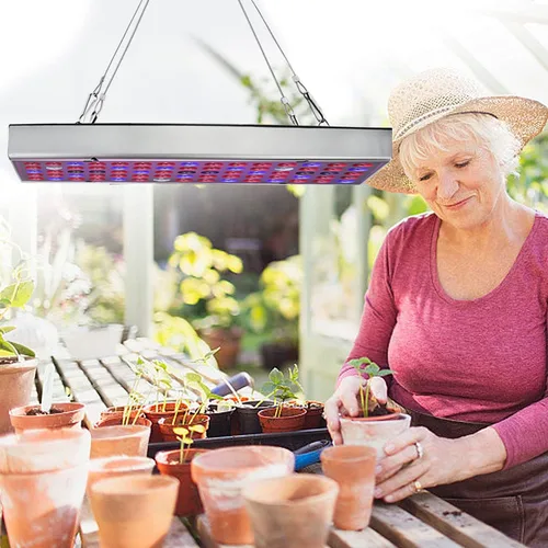 Miniatura 2 de Luces LED de crecimiento, lámpara de cultivo de espectro completo con luces LED IR y UV para plantas de interior, micro verdes, clones, suculentas