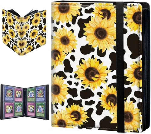 Miniatura 20 de Carpeta para tarjetas intercambiables, 4 bolsillos para tarjetas intercambiables, 160 bolsillos de doble cara, funda para tarjetas