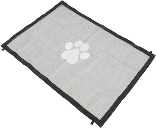 Miniatura 9 de Puerta para mascotas, puertas para niños de alta resistencia, perro plegable para pasillos desde la puerta de la escalera (L)