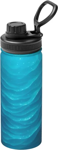 Miniatura 14 de Colorful Clouds Printed Insulated Water Bottle, 18oz Stainless Steel Funny Travel Mug, Leakproof Hot & Cold for Sports, Gym, Hiking