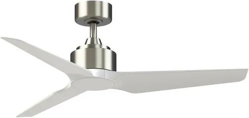 Miniatura 19 de Fanimation TriAire Custom - Ventilador de techo de 3 aspas, 12.42 pulgadas de alto y 48 pulgadas de ancho, acabado blanco mate, color blanco mate