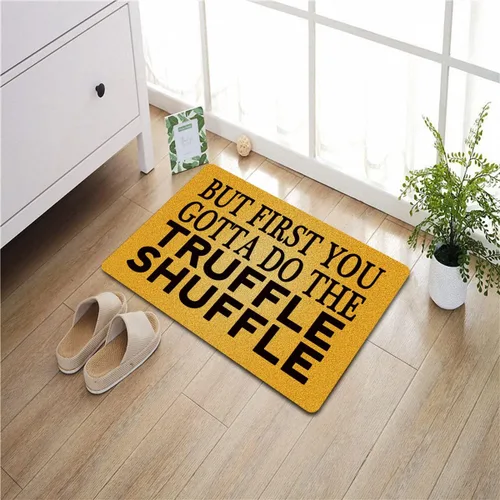 Miniatura 2 de FunXiLin Divertido tapete de bienvenida (23.6 x 15.7 pulgadas) tapete antideslizante de regalo personalizado para decoración del hogar en puerta