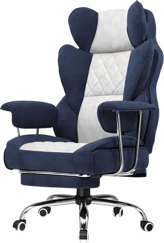 Miniatura 10 de GTPLAYER Silla para videojuegos, silla de oficina con soporte lumbar de resorte de bolsillo, ergonómica y cómoda, silla de escritorio de oficina