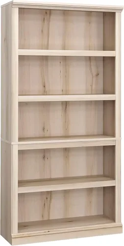 Miniatura 24 de Sauder Estantería de libros de madera de 5 niveles Librería multipropósito para oficina en casa, sala de estar, en acabado Negro Estate Estate Negro