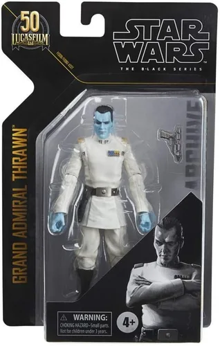 STAR WARS The Black Series Archive Grand Admiral Thrawn - Figura coleccionable de 6 pulgadas, juguetes para niños a partir de 4 años