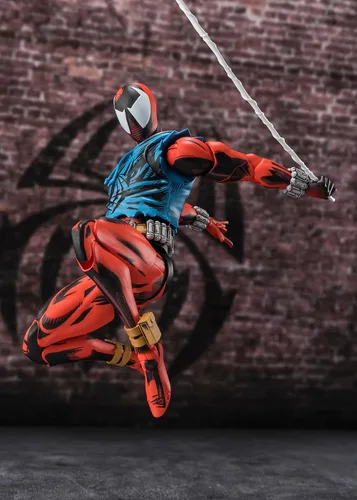 Miniatura 4 de TAMASHII NATIONS - Spider-Man: Across The Spider-Verse - Figura de acción Scarlet Spider S.H.Figuarts Araña Escarlata