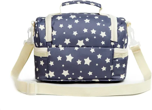 Miniatura 6 de Bolsas de Almuerzo Tote de Doble Compartimento para Niños, para Niños y Niñas, Loncheras para Niños Pequeños, Preescolar, Niños Pequeños, Jardín
