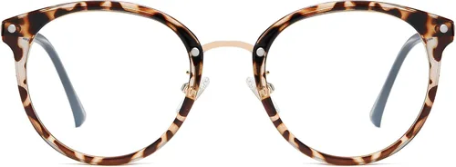 Miniatura 8 de SOJOS Lentes de lectura de luz azul redondos estilo retro TR90 para mujeres y hombres. Lentes para computadoras. Gafas de protección contra la luz