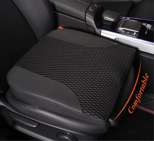 kingphenix Cojín de asiento de automóvil – Almohadilla de espuma viscoelástica para comodidad de conducción – Aumenta la altura y alivia el coxis y