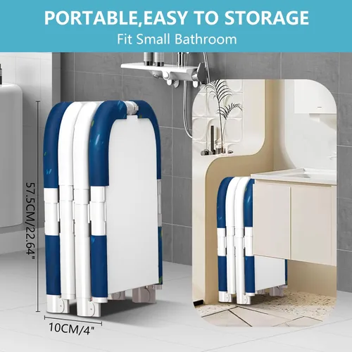 Miniatura 5 de Simcat Bañera plegable portátil grande de 45 pulgadas para adultos, bañera separada de terapia de spa apta para la familia, bañera de hidromasaje