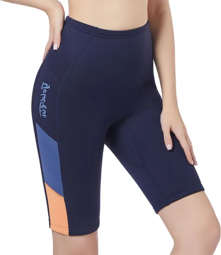 Miniatura 9 de GoldFin - Traje de neopreno corto para mujer de 2 mm, traje corto de neopreno para deportes acuáticos, surf, buceo, natación, kayak