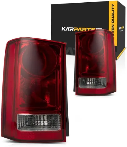 KarParts360 Par de luces traseras piloto Honda 2009-2015, lado del conductor y del pasajero con bombillas para HO2800174 HO2801174 | 33550-SZA-A01,