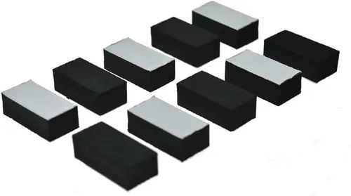 Miniatura 7 de KAISH Paquete de 4 almohadillas de ajuste de altura de pastillas de espuma con resortes para pastillas P Bass o Jaquar
