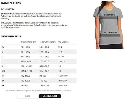 Miniatura 11 de Under Armour - Camiseta con cuello en V UA Twist Tech para mujer