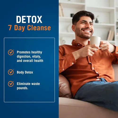 Miniatura 3 de Century Systems The Cleaner Detox, potente fórmula de limpieza interna completa de 7 días para hombres, apoya la salud digestiva, 52 cápsulas