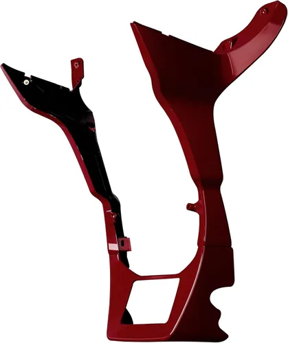 Miniatura 24 de HR3 Cubierta de alerón de carenado de whisky ámbar compatible con modelos Harley Road Glide FLTRX FLTRXS FLTRXST FLTRXSE 2017-2023 Perla de sal