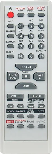 Miniatura 2 de EUR7711150 PERFASCIN Reemplazo de control remoto apto para sistema de audio Panasonic SAPM19 SAPM193 SAPM19P SCPM19 SCPM19K SAPM193P RTEUR7711150