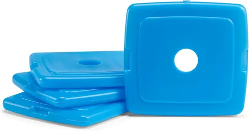 Miniatura 8 de Cool Coolers by Fit + Fresh, 4 Pack Slim Ice Packs, Space Saving Reusable Ice Packs for Lunch Boxes or Coolers