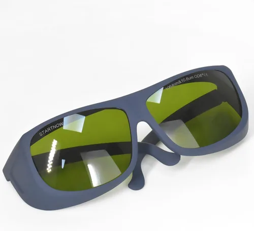 STARTNOW Gafas de seguridad láser 1064nm para grabado láser Soldadura Protección ocular OD6+escudo protector Galsses