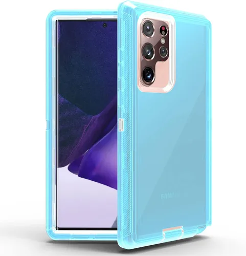 Miniatura 8 de Funda protectora 3 en 1 para Samsung Galaxy S22 Ultra, probada contra caídas militares, funda protectora resistente a prueba de golpes para Galaxy