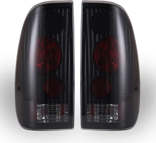 ROXX Conjunto de luz trasera compatible con Ford F-150/F-250/F-350 1999 2000 2001 2002 2003 Ford F-150/F-250/F-350 lado del conductor y del pasajero