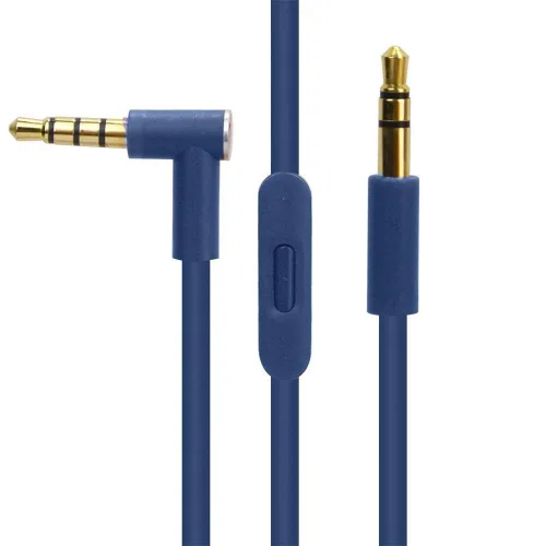 Miniatura 9 de Cable de audio de repuesto con micrófono en línea y control para auriculares Beats de Dr Dre Solo Studio Pro Detox Wireless Mixr Executive Pill