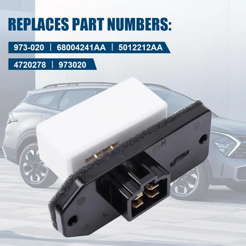 Miniatura 3 de LCWRGS Resistencia del Motor del Ventilador de HVAC para Dodge Ram 1994-2008 1500 2500 3500 Pickup, Jeep Grand Cherokee 1993-1999, Reemplaza
