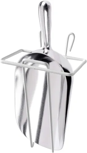 Miniatura 6 de CUSINIUM Cuchara de hielo de aluminio de 12 oz con soporte