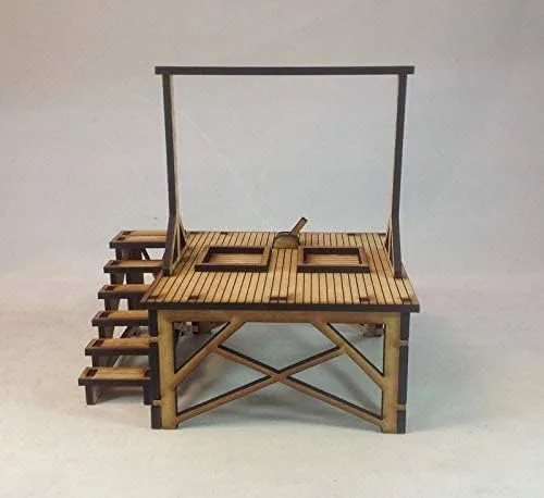 Miniatura 2 de Horca 1.102 in MDF Kit Tombstone Desperado Legends Old West Terrain Building
