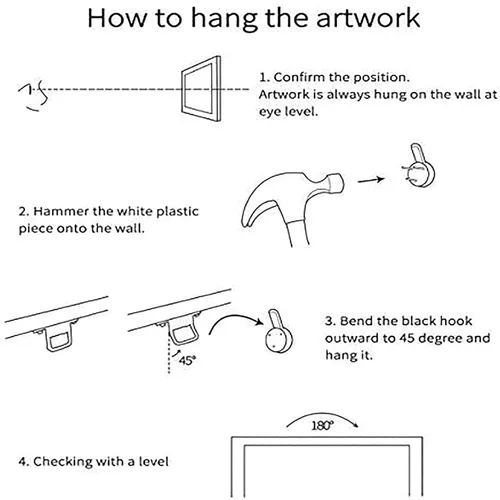 Miniatura 7 de Meetdeceny Arte de Pared de Moda para Sala de Estar - Decoración de Pared en Blanco y Negro para Habitaciones de Mujeres y Niñas - Impresiones