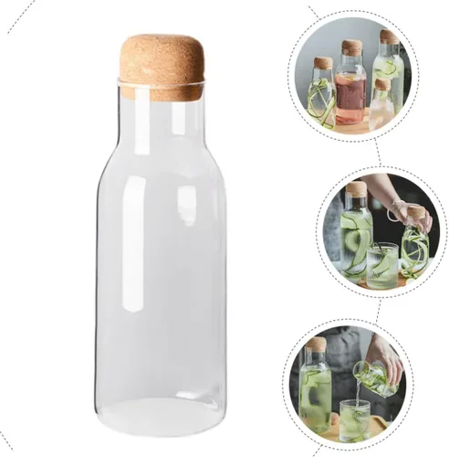 Miniatura 5 de Angoily Botella de almacenamiento de agua a prueba de fugas de botella de té de leche con tapa