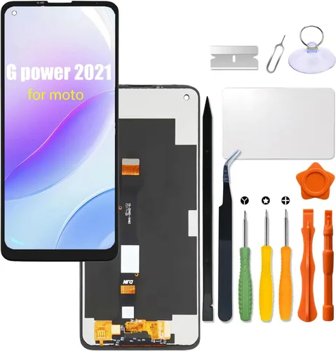 Reemplazo para Motorola Moto G Power 2021 Pantalla LCD para Moto gPower (2021) XT2117 XT2117-3 XT2117-4 Pantalla LCD táctil Panel digitalizador