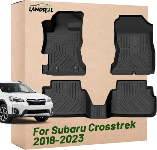 Miniatura 12 de Tapetes de Suelo para Automóvil Reemplazo para Subaru Impreza 2012-2016/ WRX & WRX STi 2015-2021/ Crosstrek 2016-2017/2013-2015 XV Crosstrek