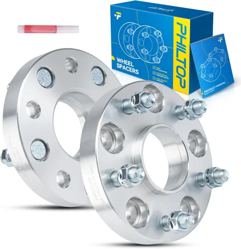 Miniatura 62 de PHILTOP Espaciador de rueda de 4 x 4 de 2 pulgadas, espaciadores de rueda centrados en las lengüetas para Polaris Trail Boss 330 2003-2013, Trail