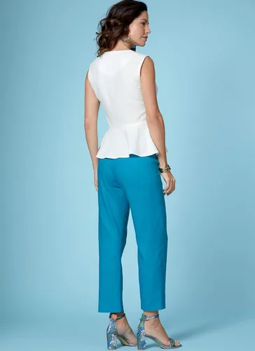 Miniatura 9 de Lifestyle Wardrobe - Blusa sin mangas para mujer, fácil de coser, con patrones de costura
