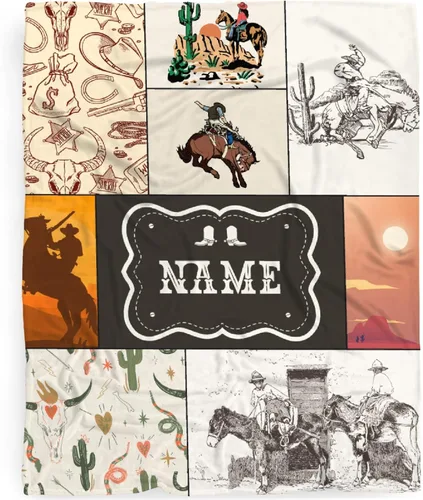 Miniatura 27 de Manta de caballos regalos para niñas y niños, manta de caballo regalos para decoración de bebé, manta de felpa suave y ligera de franela polar
