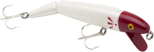 Miniatura 20 de Cotton Cordell Señuelo de pesca de lubina Crankbait de aleta roja Smoky Joe