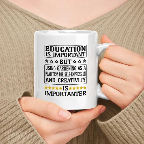 Miniatura 45 de Taza de cerámica blanca de 11 oz - Explorar el mundo de proyectos e ideas creativos de bricolaje es importante