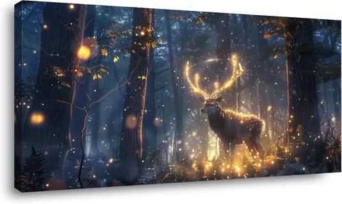 Miniatura 26 de Arte de pared en lienzo estirado de ángeles de fantasía para sala de estar, dormitorio, decoración del hogar, cuadro de arte abstracto de anime