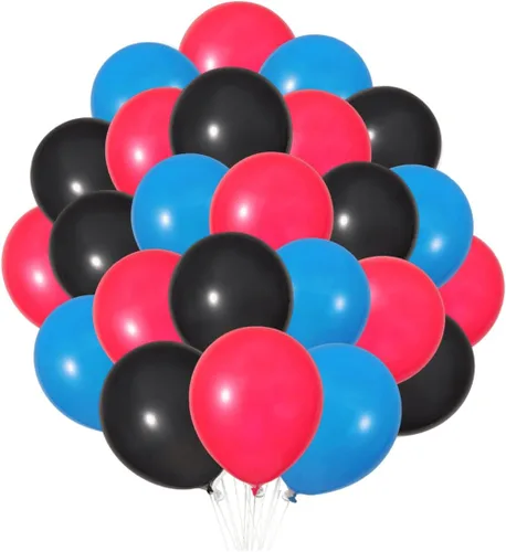 Miniatura 42 de Paquete de 90 globos azul marino de 18 pulgadas, globos grandes azul real para decoraciones de fiestas y eventos
