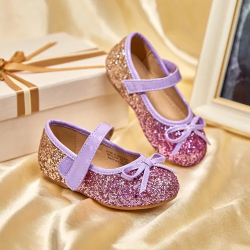 Miniatura 6 de Otter MOMO Zapatos planos de bailarina para niña, con lazo decorativo, ideales para llevar con vestido y combinan bien con flores, para escuela