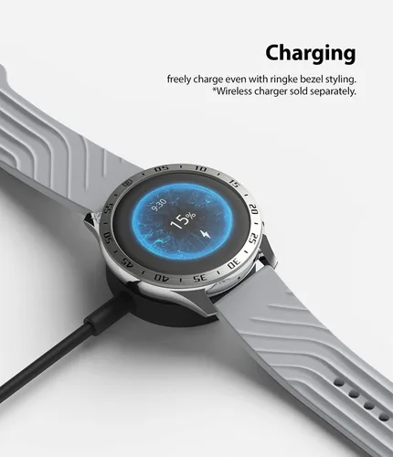 Miniatura 8 de Ringke Estilo De Bisel Compatible Con OnePlus Watch Adhesivo Marco Anillo Cubierta Anti Scratch [Acero Inoxidable] Protección Para OnePlus Watch