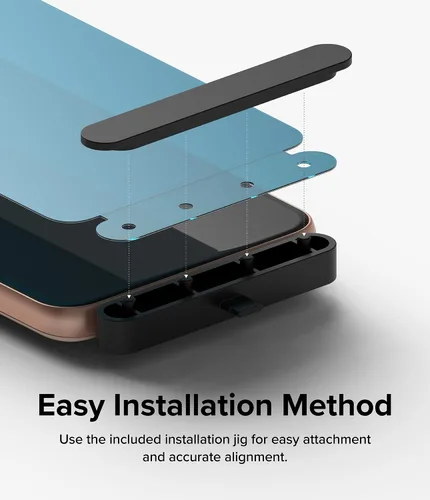 Miniatura 4 de Ringke Película doble fácil [protección de 4 capas] compatible con protector de pantalla Google Pixel 8, revestimiento de reparación autocurable