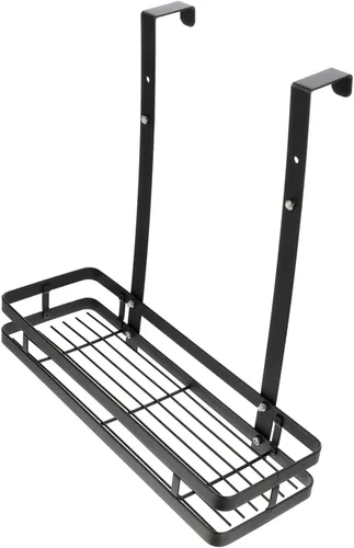 DOITOOL Organizador de almacenamiento colgante sobre la puerta, estante de ducha de baño, estante de pared adhesivo de acero inoxidable