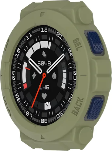Miniatura 6 de TenCloud Funda compatible con Amazfit Active Edge (A2212) (sin protector de pantalla) diseñada para Amazfit Active Edge Watch Round
