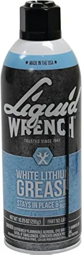 Miniatura 5 de Liquid Wrench Grasa de litio, color blanco – 8 oz, Blanco