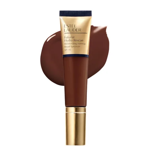 Miniatura 8 de Estée Lauder Futurist Hydra Rescue Moisturizing Foundation Makeup SPF 45 for a 12-Hour Glow, 1.2 Fl Oz 2W1 Dawn - Ligero-medio con matices cálidos