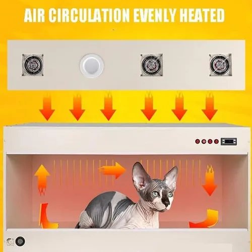 Miniatura 3 de Pet Incubator Box for Dog, Large PET Brooder Nursery Dog, Cat Incubator for Puppies, Puppy Incubator with Heating, Kitten Incubator, for Puppies