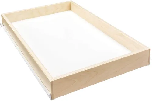 Estante deslizante extraíble para armarios (armarios de cocina, cajones de despensa, almacenamiento de baño, etc.) 2 3/8 pulgadas de alto - 21 3/4