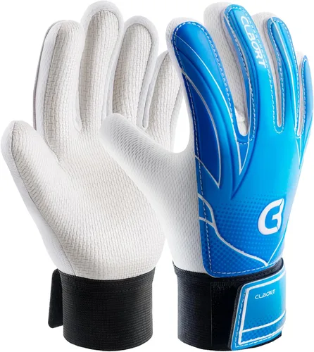 Guantes de portero de fútbol para jóvenes y niños, guantes de portero con palmas de súper agarre, guantes de fútbol antideslizantes, protección